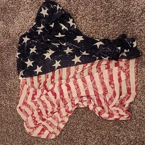 Cato American Flag Kimono - OS